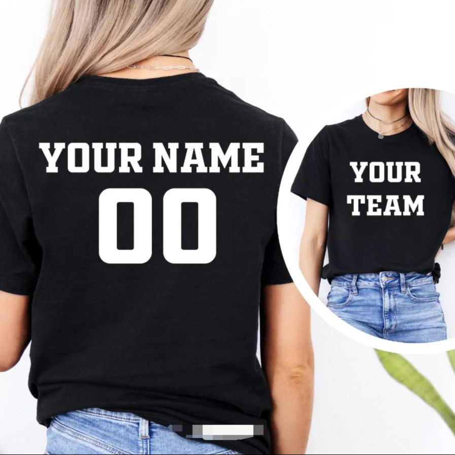 Team Sports - Kişiselleştirilmiş Spor Takımı Tişörtü Özel İsim