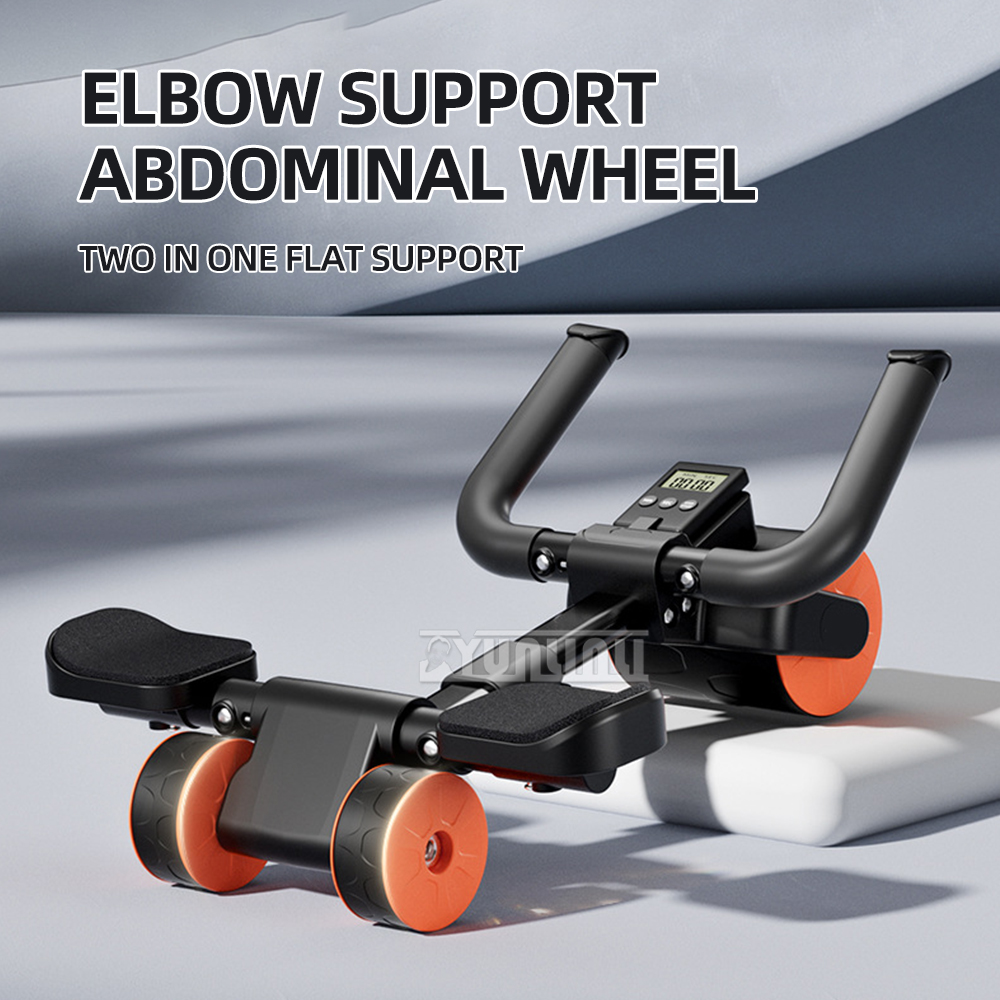 Ab Roller Wheel With Elbow Support - Çok Fonksiyonlu Ev Tipi Düz Destekli