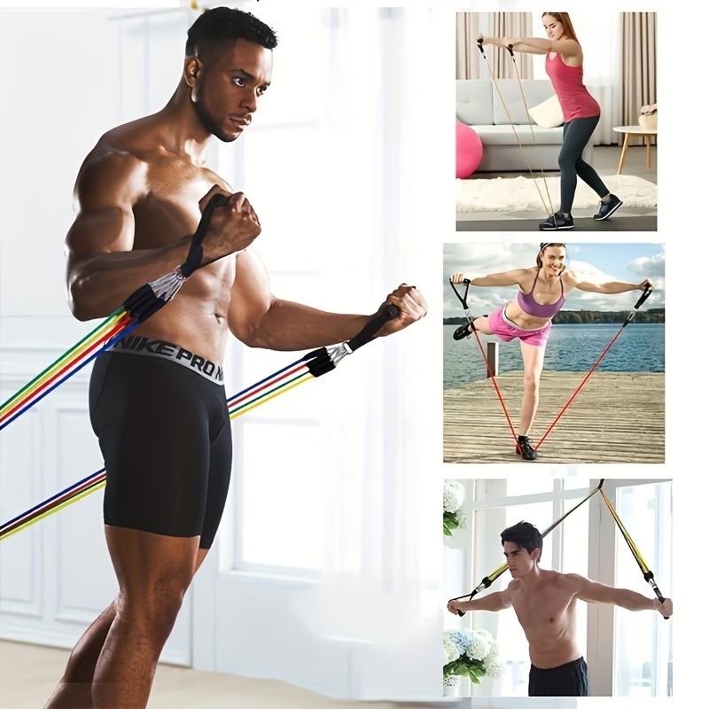 Kapı Bağlantı Aparatı, Egzersi - Pilates Bar Kit With Resistance Bands incelemesi ve fiyatı