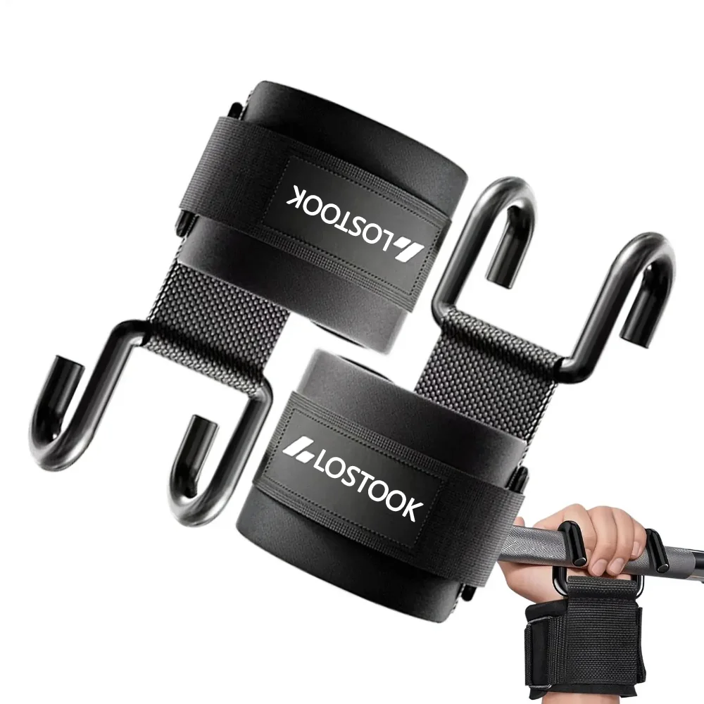 1/2 adet Çekme Yardımcı Kancas - Wrist Wraps Weightlifting Support incelemesi ve fiyatı