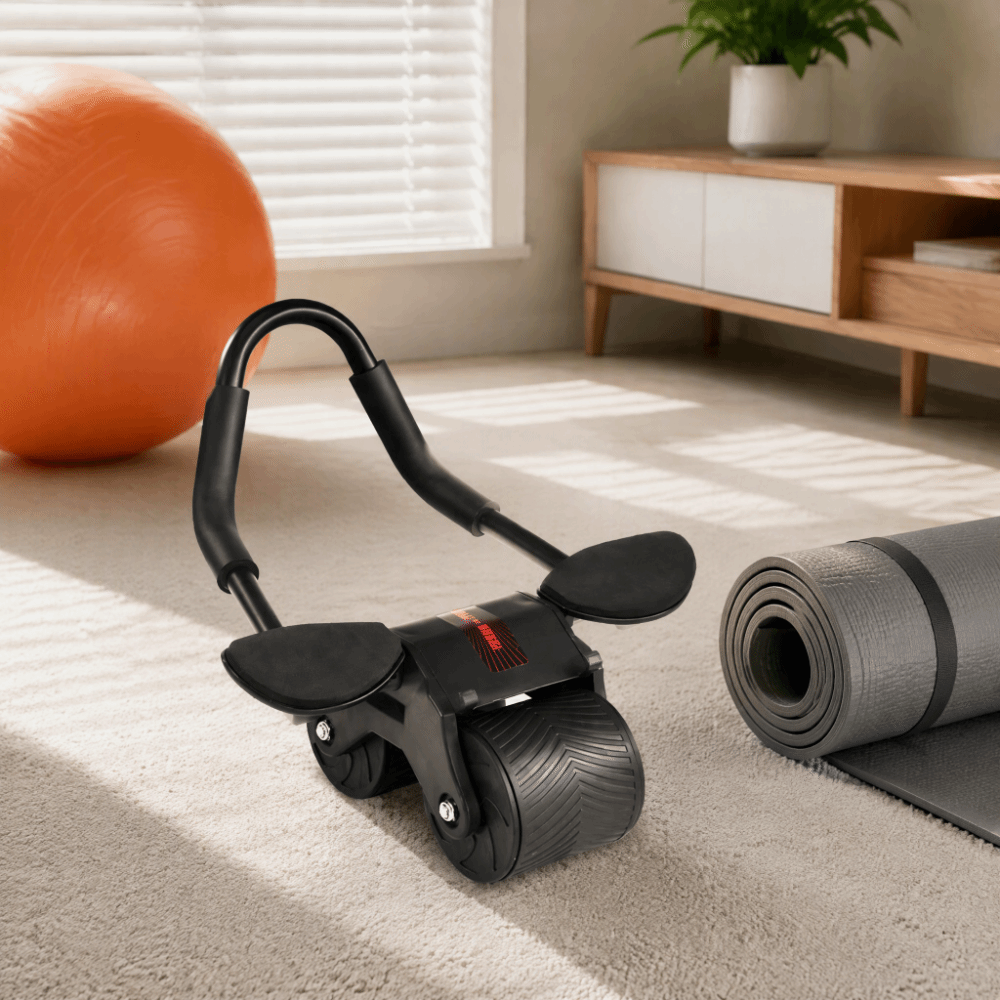 Çelik ABS Otomatik Geri Tepmel - Ab Roller Wheel With Elbow Support incelemesi ve fiyatı