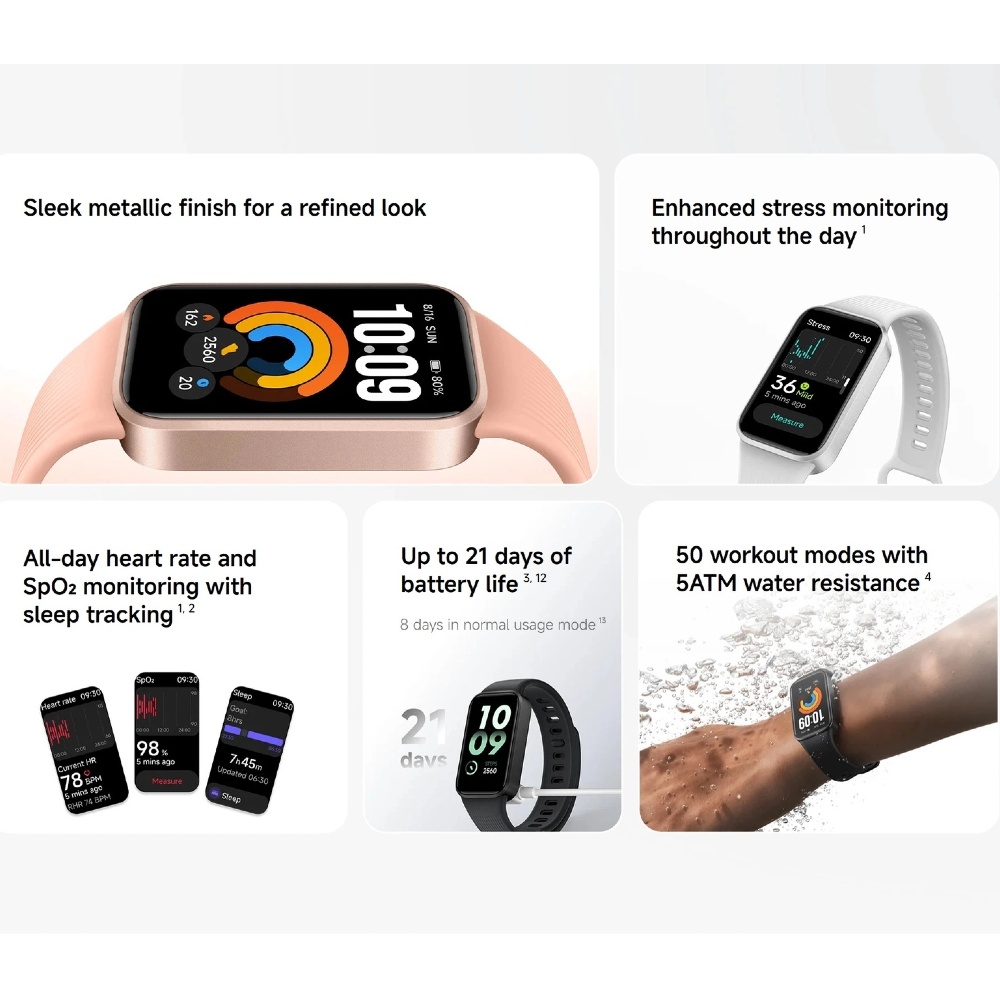 Xiaomi Smart Band 11 Active Gl - Resistance Bands Set With Handles incelemesi ve fiyatı