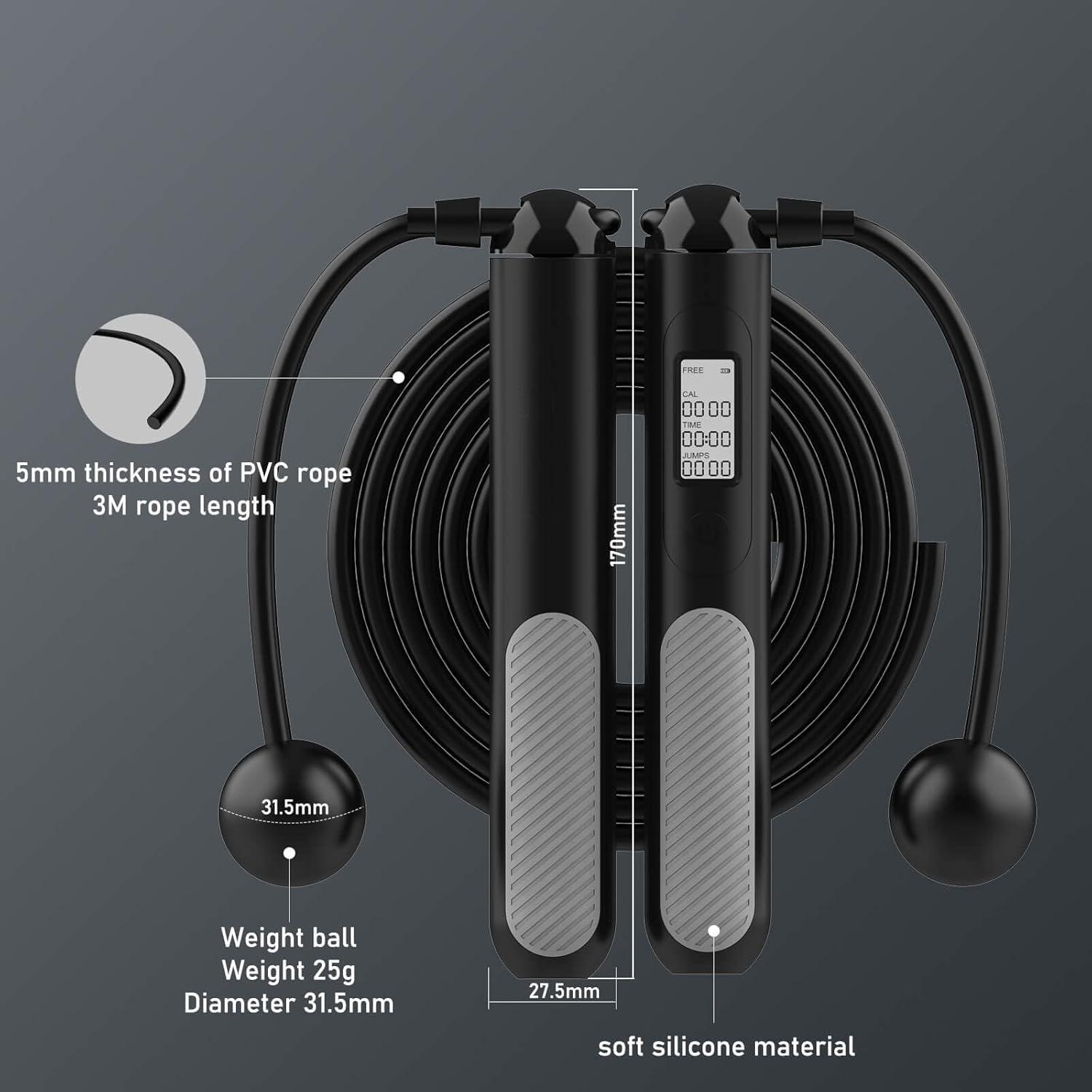 2'si 1 Arada Akıllı Dijital Ağ - Smart Jump Rope Digital Counter incelemesi ve fiyatı