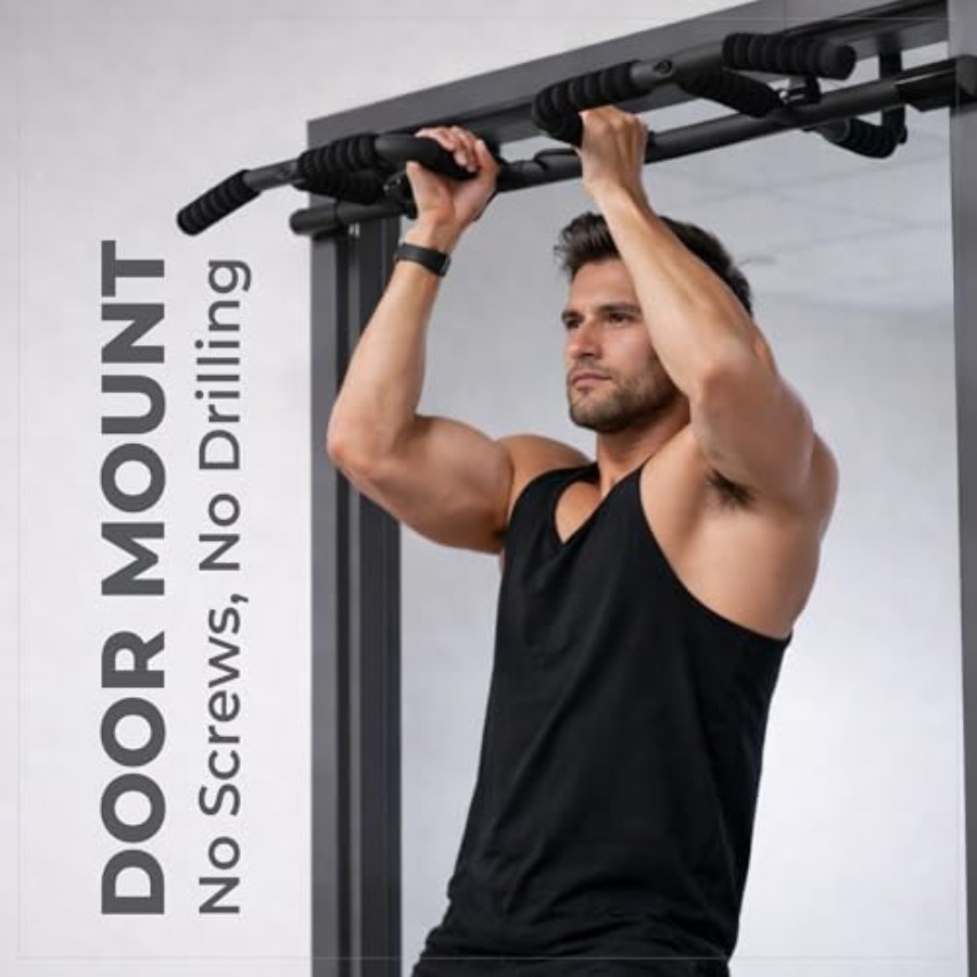 Kapıya Monte Çekme Barı Seti,  - Door Pull Up Bar No Screw incelemesi ve fiyatı