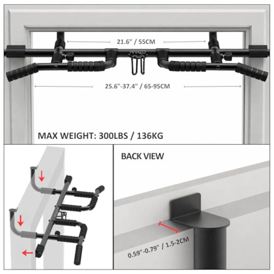 Kapıya Monte Çekme Barı Seti,  - Door Pull Up Bar No Screw incelemesi ve fiyatı