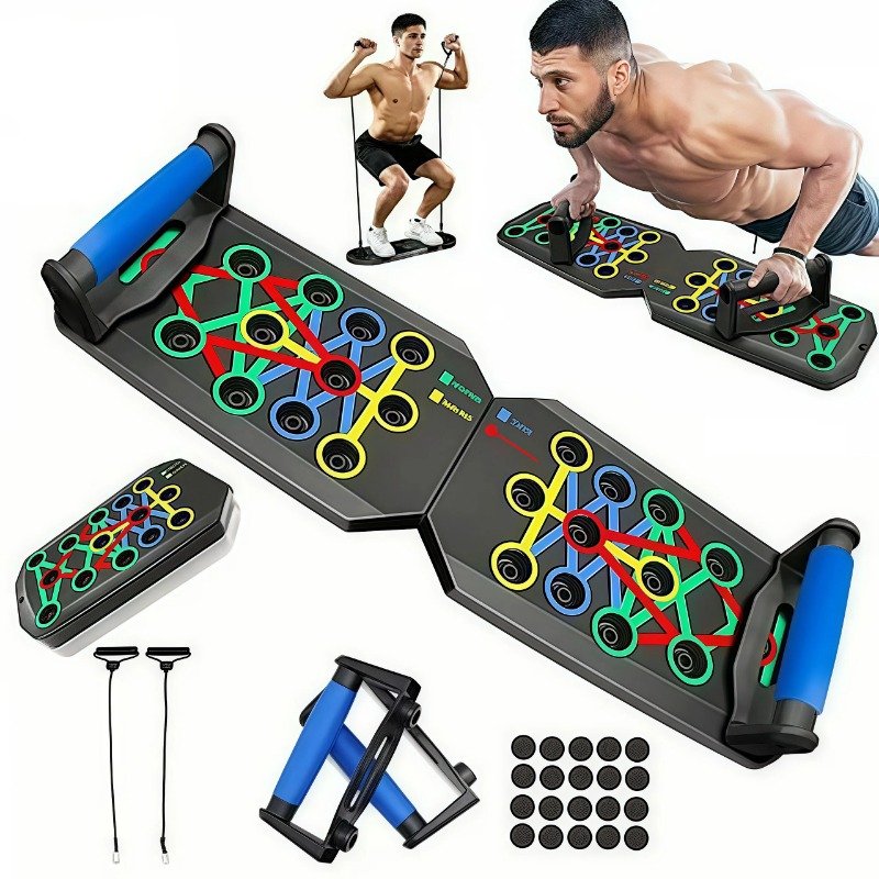 Katlanabilir Direnç Bantlı Şın - Push Up Board Foldable Multi Function incelemesi ve fiyatı
